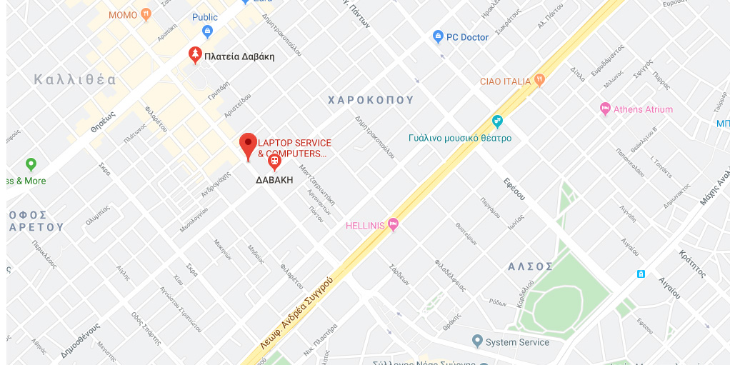 kalithea map